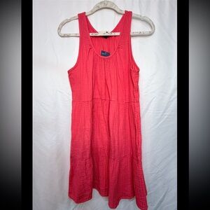 NWT Universal Thread Coral Colored Sleeveless Cotton Dress size Medium